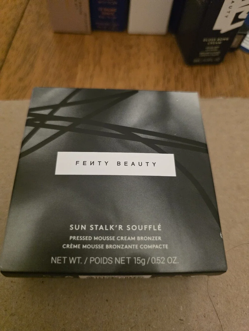 Fenty Sun Stalk’r Soufflé Pressed Mousse Cream Bronzer BISCOTTI. BNIB